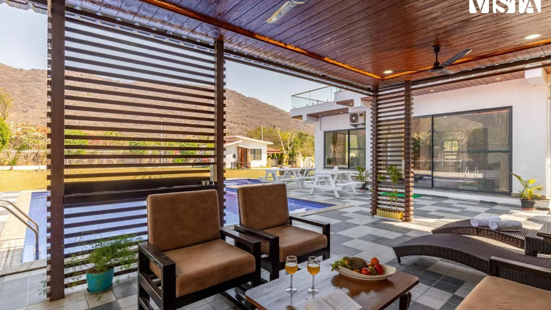 Stayvista'S Bella Dream - Mountain-View With Outdoor Pool, Lawn Featuring A Gazebo & Indoor Games Udaipur 0*,  India